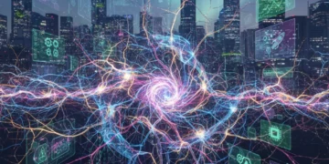 Unlocking Your Creative Genius: 5 Brain Hacks for 2026 Innovation in the US Abstract representation of a brain with glowing connections, symbolizing creative genius and innovation in a futuristic US setting.