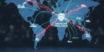Building Supply Chain Resilience: 5 Proactive Measures for U.S. Businesses Global supply chain network with resilient connections for U.S. businesses
