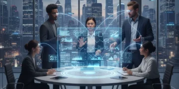 Mastering Challenges: 3 Mental Models for Success in Today's World Diverse team using mental models for success in a dynamic office setting