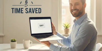 Master the Two-Minute Rule: Boost Productivity & Reclaim Your Time Smiling person completing a task quickly, symbolizing two-minute rule success