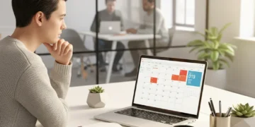 Master Your Week: The Ultimate Weekly Planning Session Blueprint for Success in 2026 Person planning weekly tasks on laptop with a physical planner