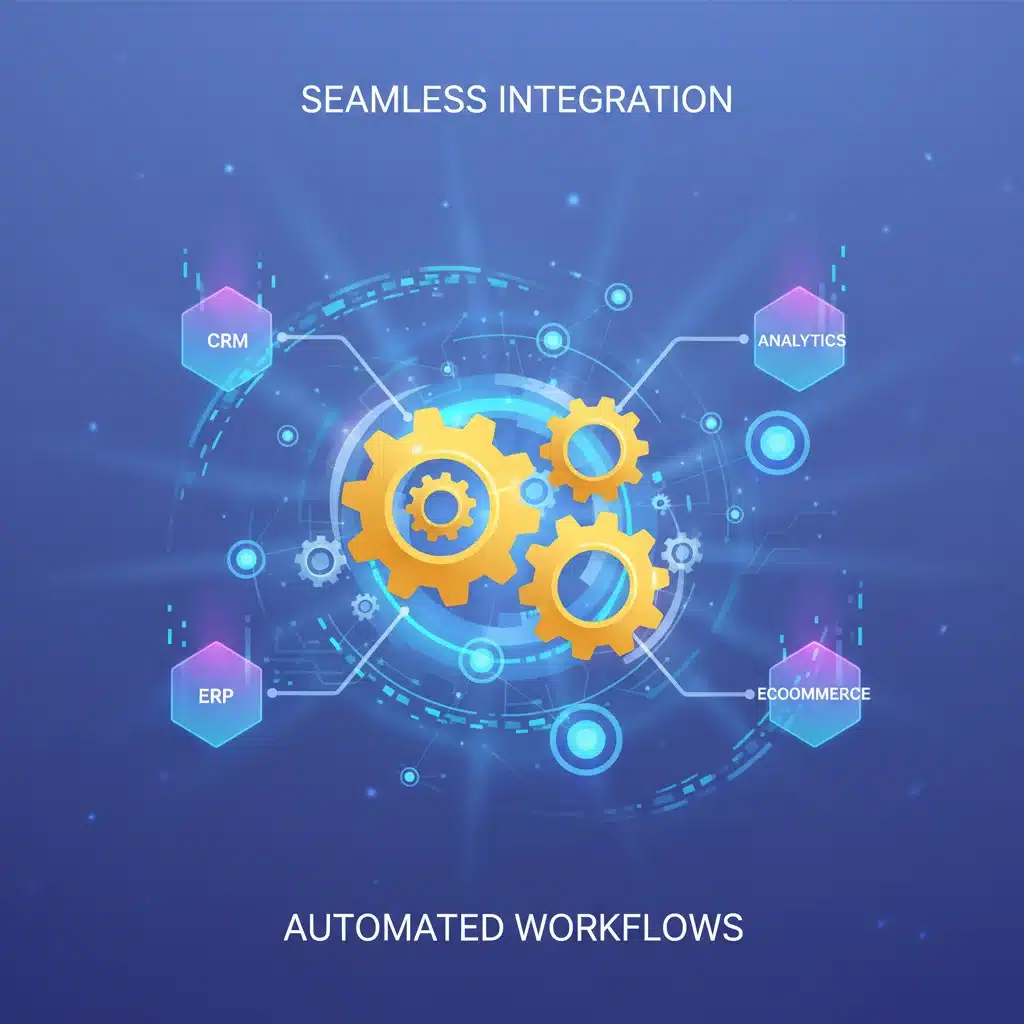 Data automation and seamless integration between software applications
