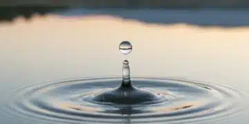 The Ripple Effect: How Small Daily Actions Lead to Significant 2026 Breakthroughs Water drop creating expanding ripples, symbolizing the power of small daily actions and their far-reaching impact.